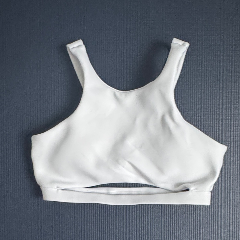 Cleo Harper White Coco Bralette, Medium